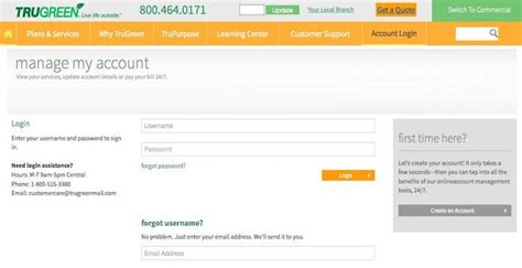 trugreens|trugreen pay bill online.